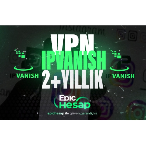  Güvenilir VPN - Ipvanish Premium Hesap 2+YIL